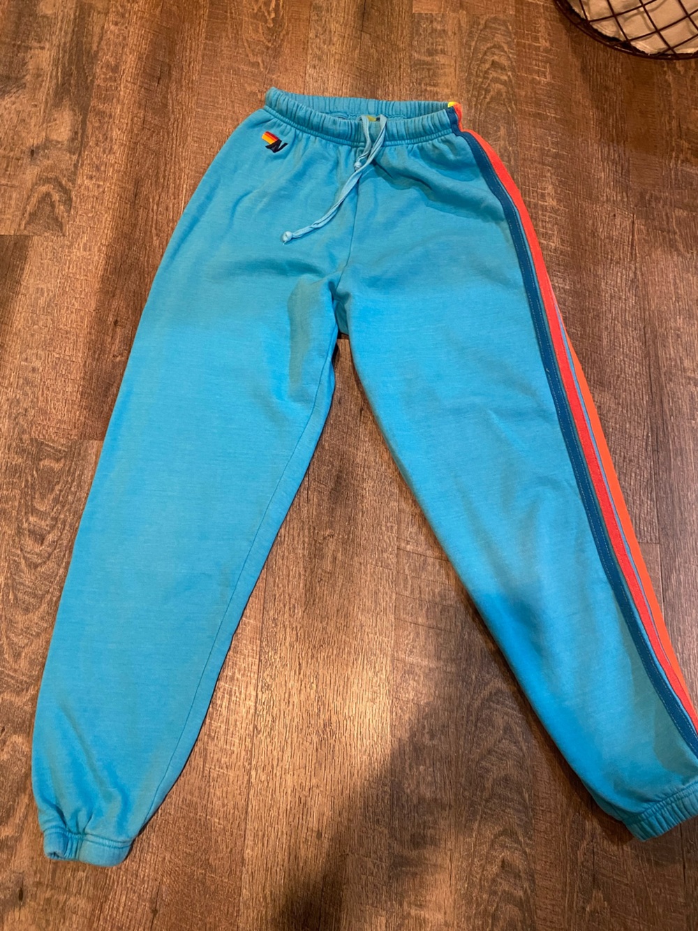 Aviator Nation Women’s Sweatpants Joggers 5 stripe Size XS